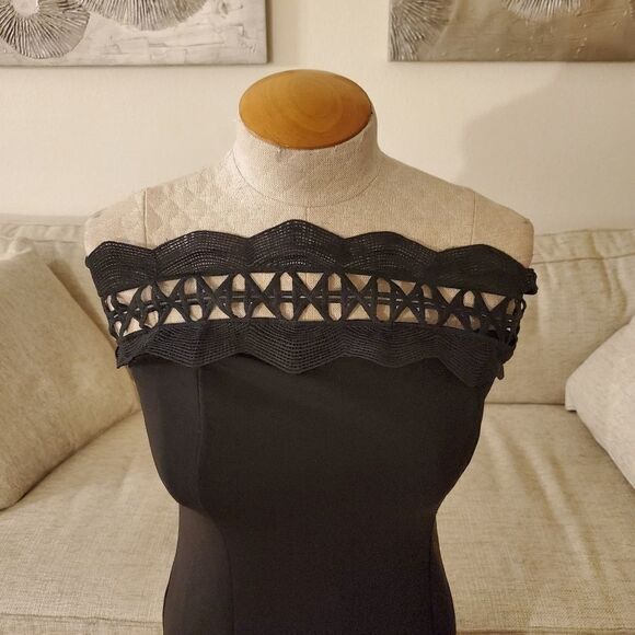 Love by Design Off-the-Shoulder Lace Trim Dress - Picture 4 of 11